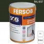 Peinture professionnelle Antirouille Fersob RAL 6007 Vert bouteille brillant 3L SOB PEINTURES