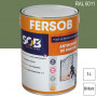 Peinture professionnelle Antirouille Fersob RAL 6011 Vert réséda brillant 3L SOB PEINTURES