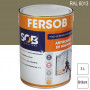 Peinture professionnelle Antirouille Fersob RAL 6013 Vert jonc brillant 3L SOB PEINTURES