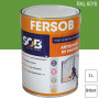 Peinture professionnelle Antirouille Fersob RAL 6018 Vert jaune brillant 3L SOB PEINTURES