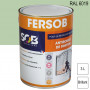 Peinture professionnelle Antirouille Fersob RAL 6019 Vert blanc brillant 3L SOB PEINTURES