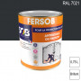 Peinture professionnelle Antirouille Fersob RAL 7021 Gris noir brillant 0,75L SOB PEINTURES