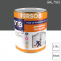 Peinture professionnelle Antirouille Fersob RAL 7043 Gris signalisation B brillant 0,75L SOB PEINTURES