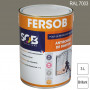 Peinture professionnelle Antirouille Fersob RAL 7003 Gris mousse brillant 3L SOB PEINTURES