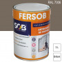 Peinture professionnelle Antirouille Fersob RAL 7006 Gris beige brillant 3L SOB PEINTURES