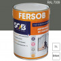 Peinture professionnelle Antirouille Fersob RAL 7009 Gris vert brillant 3L SOB PEINTURES