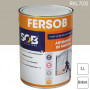 Peinture professionnelle Antirouille Fersob RAL 7032 Gris silex brillant 3L SOB PEINTURES