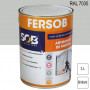 Peinture professionnelle Antirouille Fersob RAL 7035 Gris clair brillant 3L SOB PEINTURES