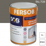 Peinture professionnelle Antirouille Fersob RAL 7039 Gris quartz brillant 3L SOB PEINTURES