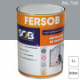 Peinture professionnelle Antirouille Fersob RAL 7040 Gris fenêtre brillant 3L SOB PEINTURES