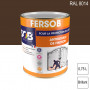 Peinture professionnelle Antirouille Fersob RAL 8014 Brun sépia brillant 0,75L SOB PEINTURES