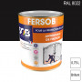 Peinture professionnelle Antirouille Fersob RAL 8022 Brun noir brillant 0,75L SOB PEINTURES