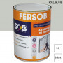 Peinture professionnelle Antirouille Fersob RAL 9018 Blanc papyrus brillant 3L SOB PEINTURES