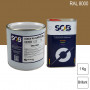 Peinture professionnelle PU ANTICO bi-composant RAL 8000 Brun vert 1Kg (laque + durcisseur) SOB PEINTURES