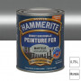 Peinture fer Direct sur Rouille Argent martelé 0,75L HAMMERITE