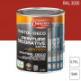 Peinture décorative antirouille Rustol Deco RAL 3000 Rouge feu satin 0,75L OWATROL