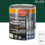 Peinture décorative antirouille Rustol Deco RAL 6005 Vert mousse satin 0,75L OWATROL