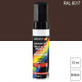 Pinceau de retouche RAL 8017 Brun chocolat brillant 12ml MOTIP