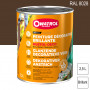 Peinture décorative antirouille Rustol Deco RAL 8028 Brun terre brillant 2,5L OWATROL