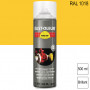 Peinture de finition industrielle aérosol Hard Hat RAL 1018 Jaune zinc brillant 500ml RUST-OLEUM