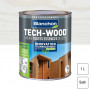 Lasure Tech-Wood Bois blanc satin 1L BLANCHON