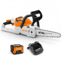 Pack Tronçonneuse à batterie MSA 60 C-B 36V 30cm + 1 batt AK 20 36V + chargeur AL 101 STIHL